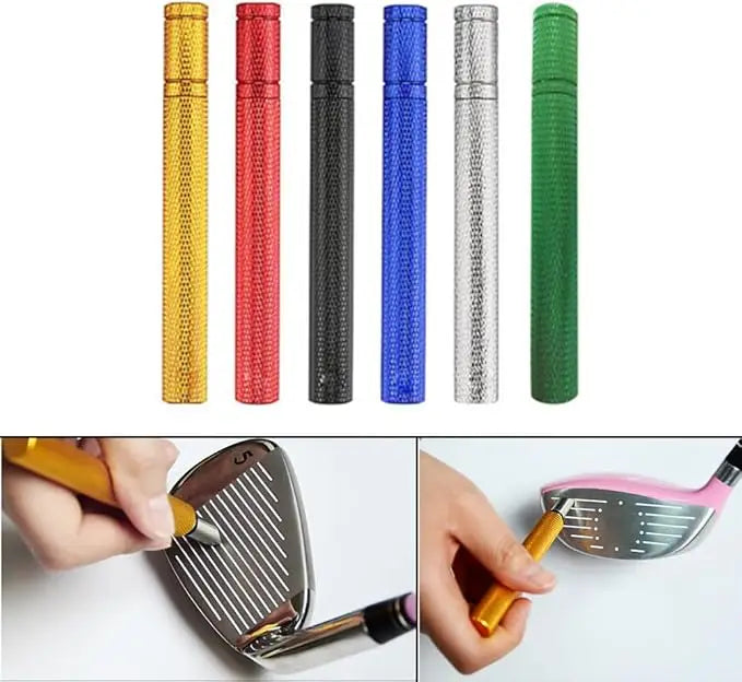 Golf Groove Sharpener Tool – Wedge & Club Regroover (4 Colours)