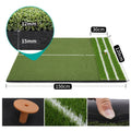 Golf Strike Mats Auxiliary Line Guide 1.2x1.5m Outdoor Swing Pad