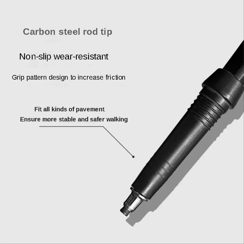 2PCS Ultralight Trekking Poles – Telescopic Walking & Hiking Sticks