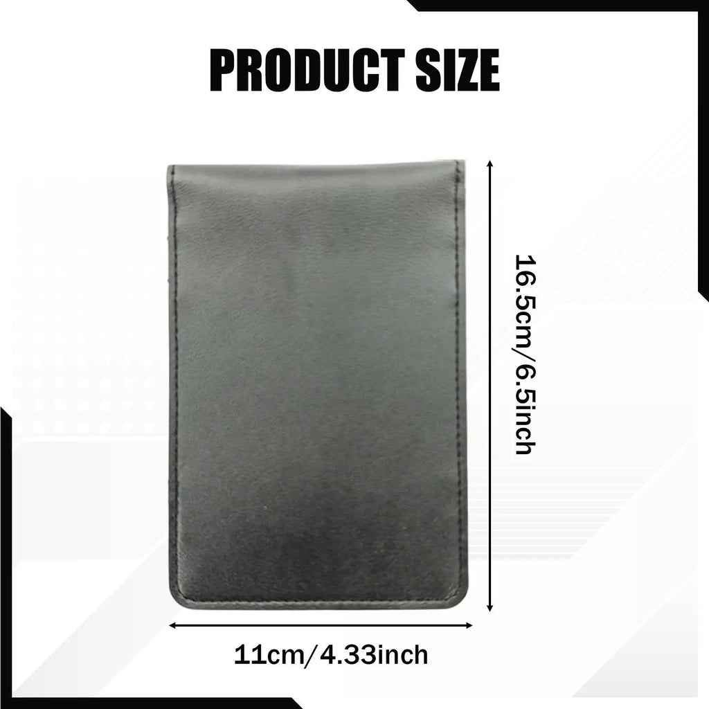 Leather Golf Scorecard Holder with Pencil – Score Counter Book