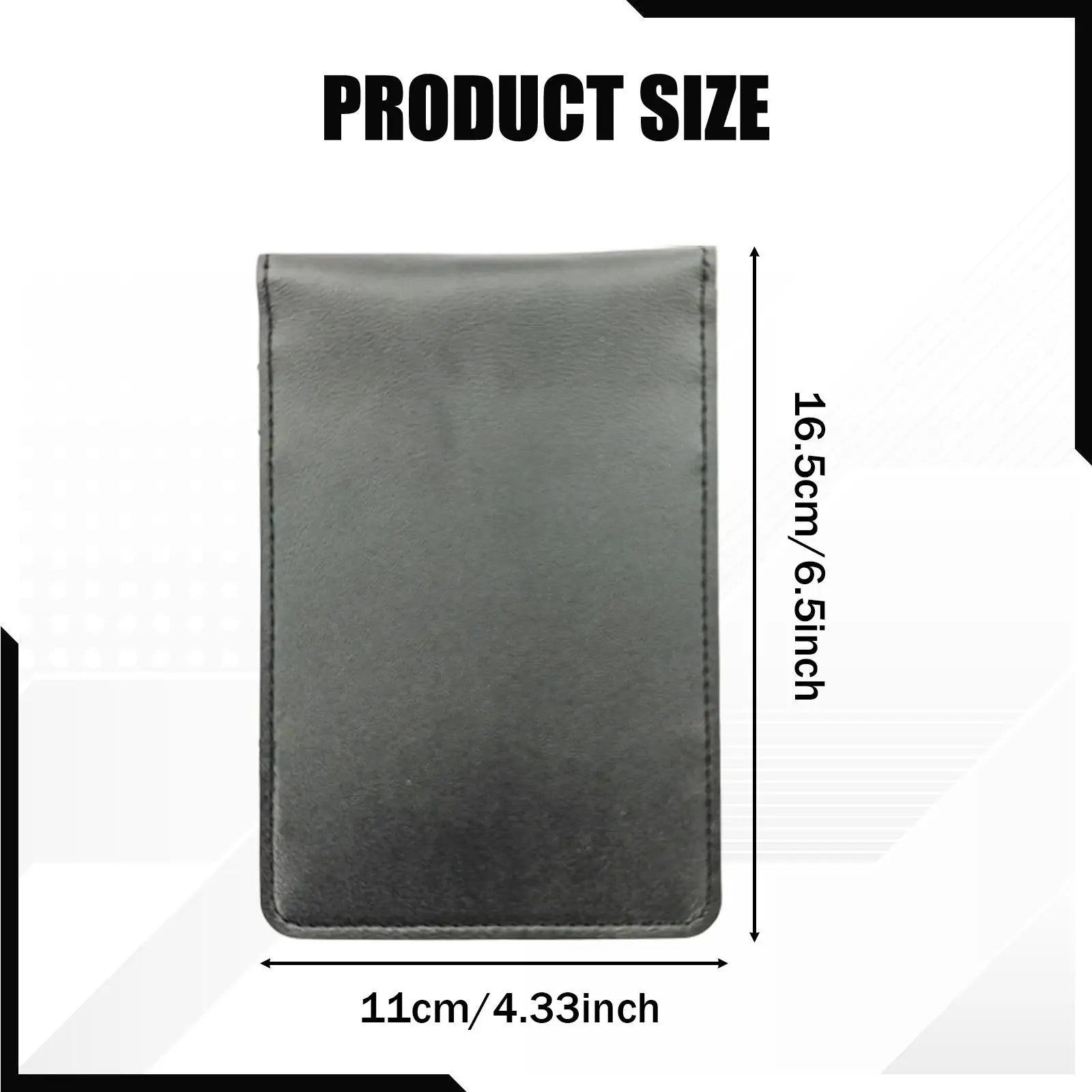 Leather Golf Scorecard Holder with Pencil – Score Counter Book