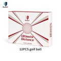 Caiton 12/6/3 Pack Premium Distance Golf Balls – Double Core, Soft Feel