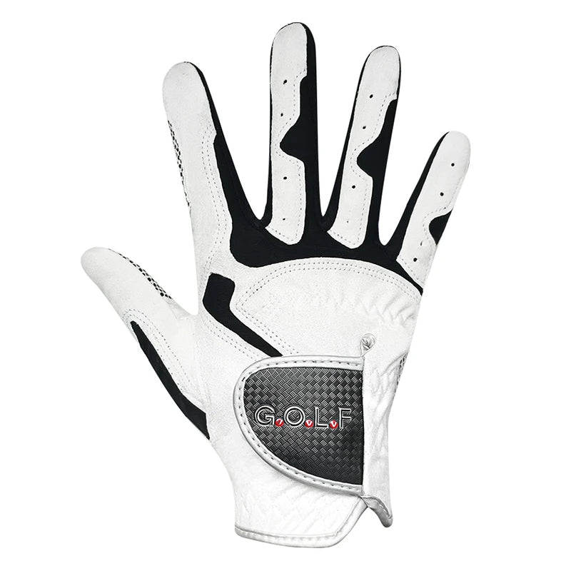 GVOVLVF Men's Golf Glove – Enhanced Grip, Left or Right Hand