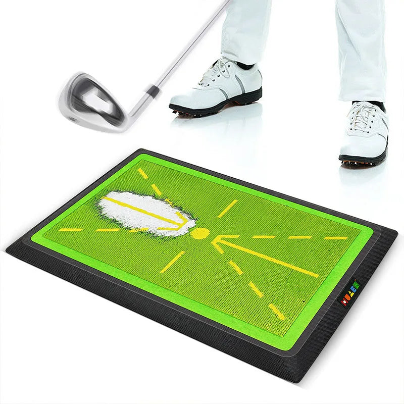 PGM Golf Swing Path Training Mat – Ball Trace & Alignment Aid