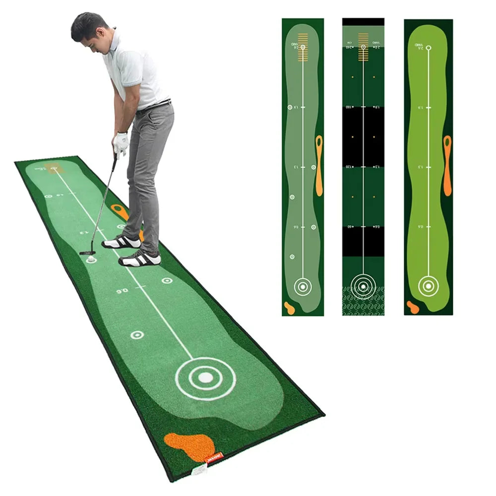 Golf Putting Mat 50x300cm – Portable Indoor & Outdoor Practice Carpet