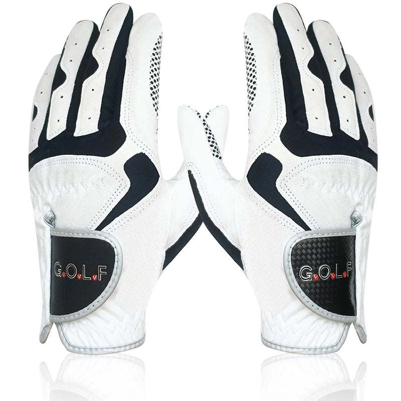 GVOVLVF Men's Golf Glove – Enhanced Grip, Left or Right Hand