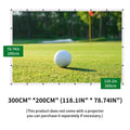 Caiton HD Golf Impact Screen – Silent, Tear-Resistant & Easy Setup