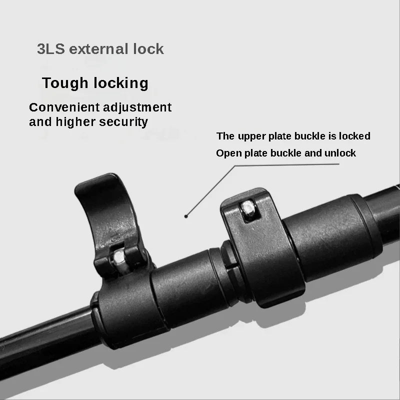 2PCS Ultralight Trekking Poles – Telescopic Walking & Hiking Sticks