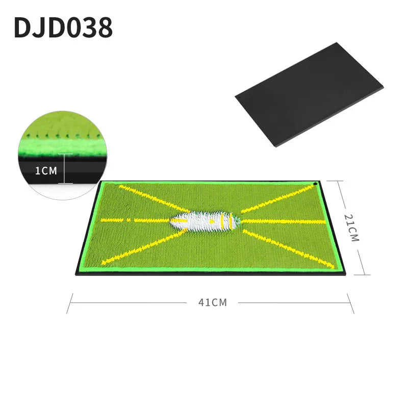 PGM Golf Swing Path Training Mat – Ball Trace & Alignment Aid