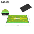 PGM Golf Swing Path Training Mat – Ball Trace & Alignment Aid