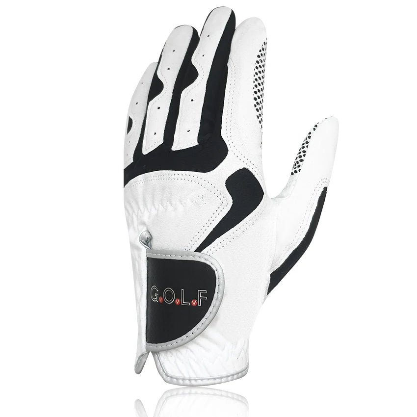 GVOVLVF Men's Golf Glove – Enhanced Grip, Left or Right Hand