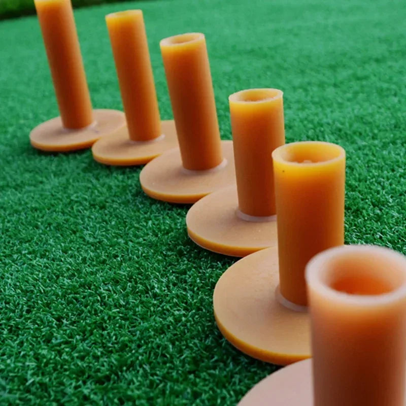4-Pack Rubber Golf Tee Holders – Beginner Practice Tees