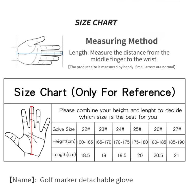 GVOVLVF Men's Golf Glove – Enhanced Grip, Left or Right Hand