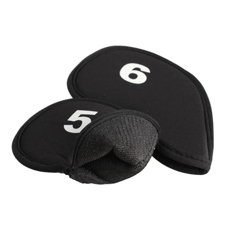 10-Pack Golf Club Head Covers – Iron & Putter Headcovers
