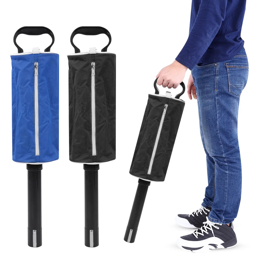 Golf Ball Retriever Bag – Portable Scoop Picker with Storage Pocket