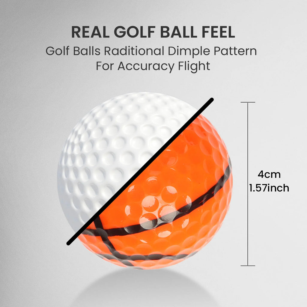 6 Pack Funny Novelty Golf Balls – Hilarious Gift Set