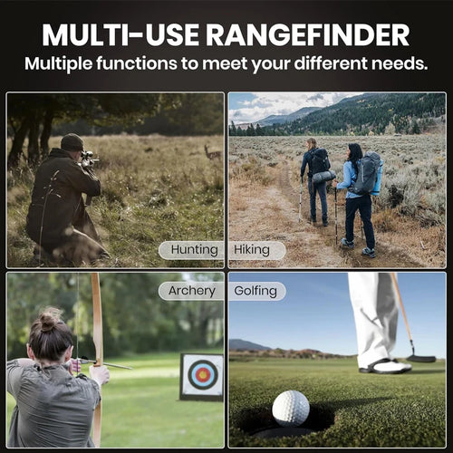 1500M Golf & Hunting Rangefinder – 600M/900M/1200M/1500M Range
