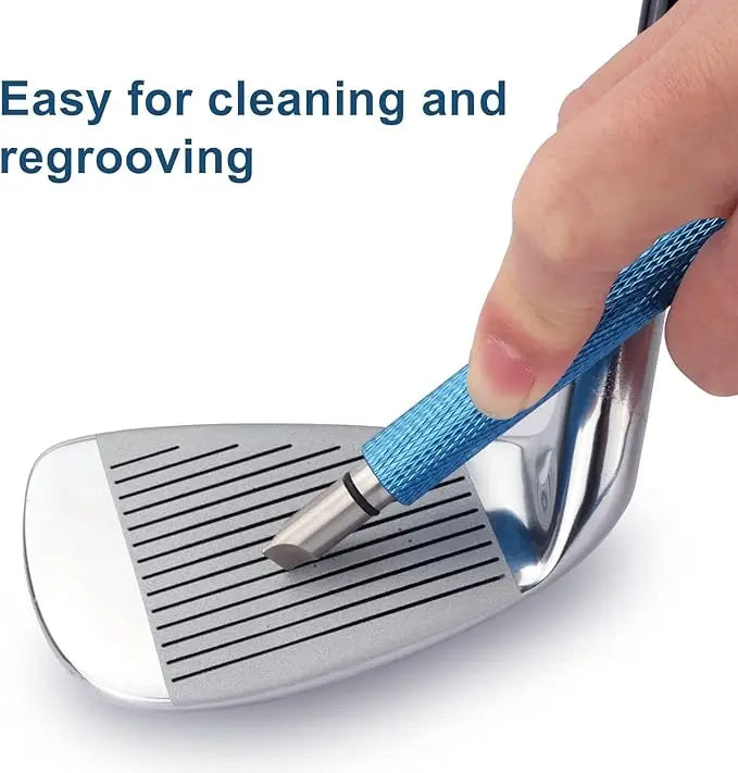 Golf Groove Sharpener Tool – Wedge & Club Regroover (4 Colours)