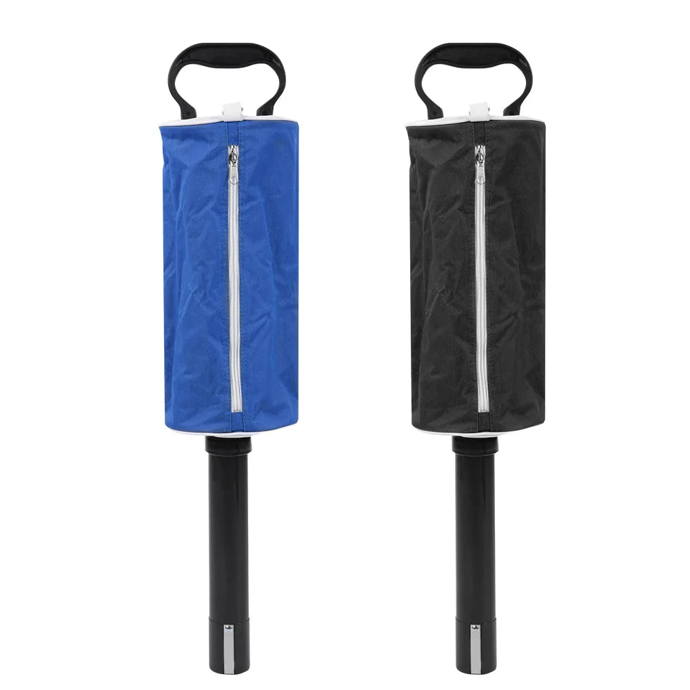 Golf Ball Retriever Bag – Portable Scoop Picker with Storage Pocket