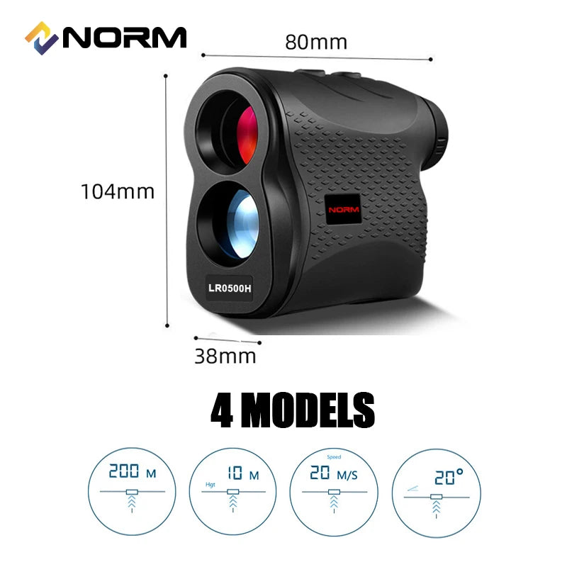 1500M Golf & Hunting Rangefinder – 600M/900M/1200M/1500M Range
