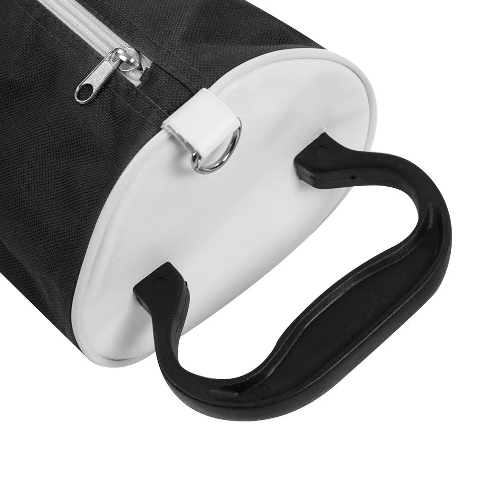 Golf Ball Retriever Bag – Portable Scoop Picker with Storage Pocket