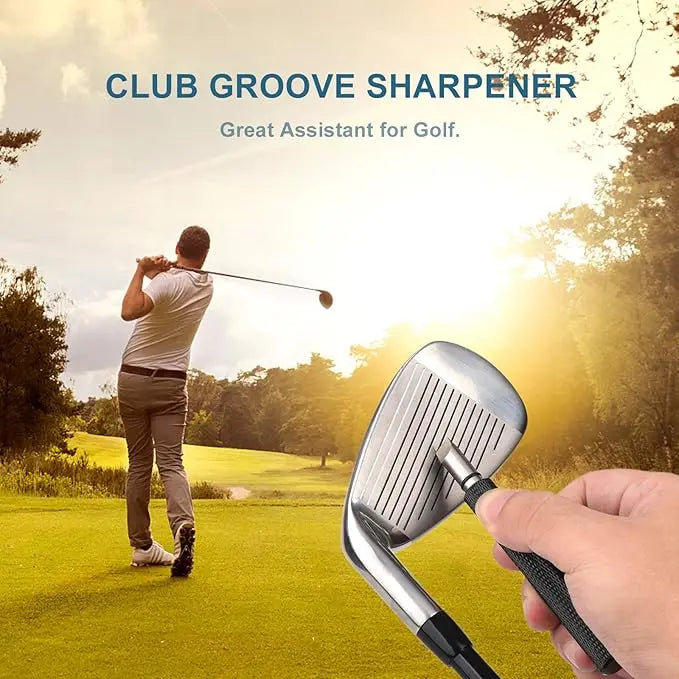 Golf Groove Sharpener Tool – Wedge & Club Regroover (4 Colours)